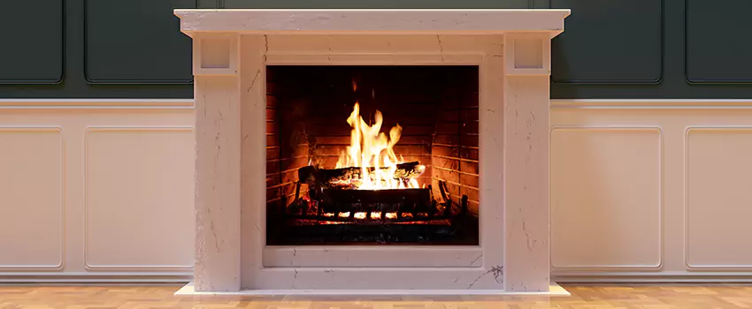 Decorative Electric Fireplace Installation in Laguna Hills, California