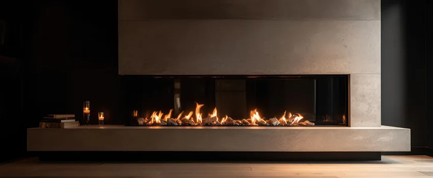 Gas Fireplace Ember Bed Design Services in Laguna Hills, California