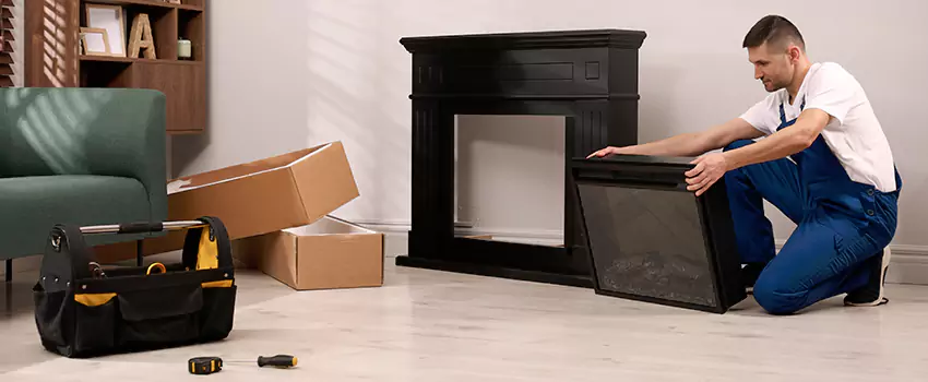 Old Rusted Metal Fireplace Repair And Replacement in Laguna Hills, CA